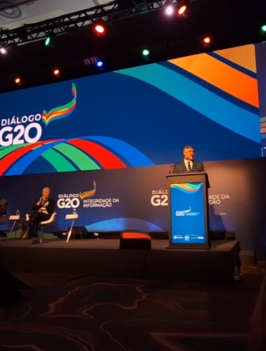 Diálogo G20 debate sobre necessidade de ações para combater a desinformação